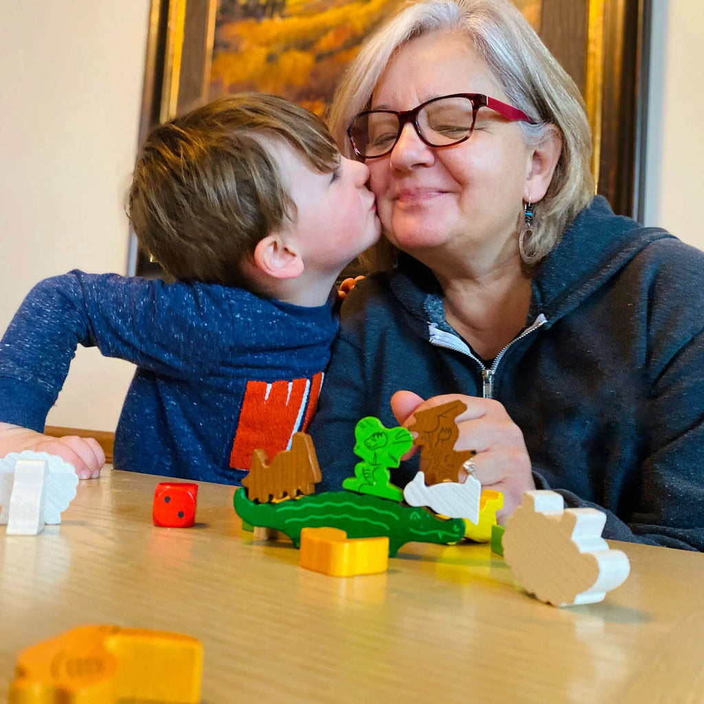 Animal Upon Animal Stacking Game
