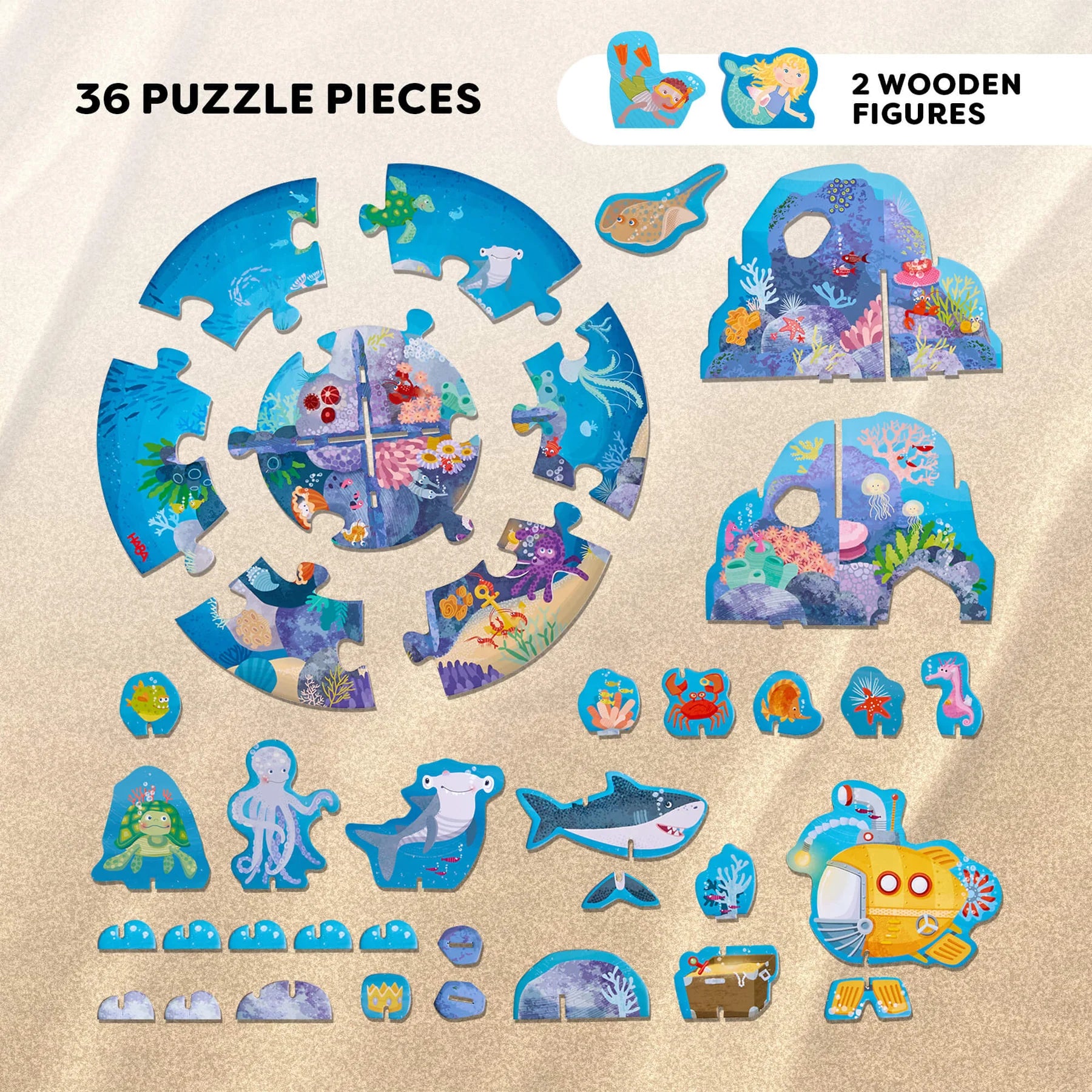 3D Puzzle Play World - Underwater